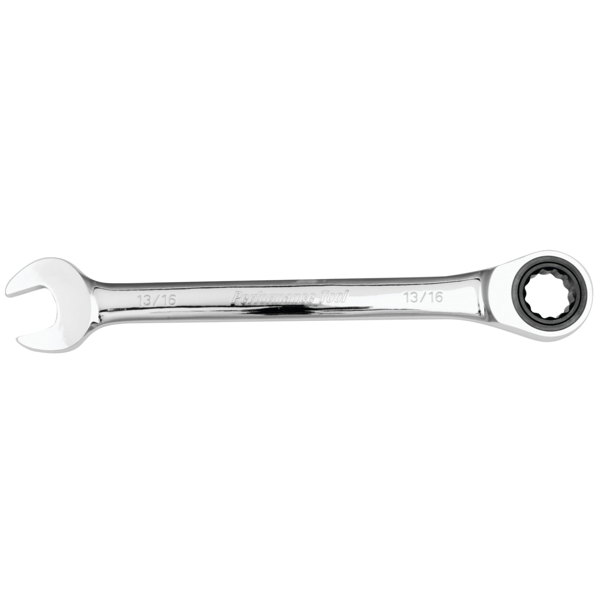 Performance Tool W30259 Professional Chrome Vanadium SAE 13/16-Inch Ratcheting Wrench