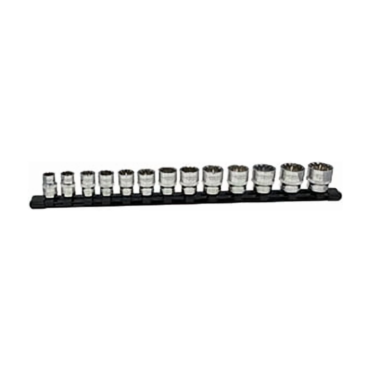13pc 3/8" Dr Metric Spline Socket Set 99813