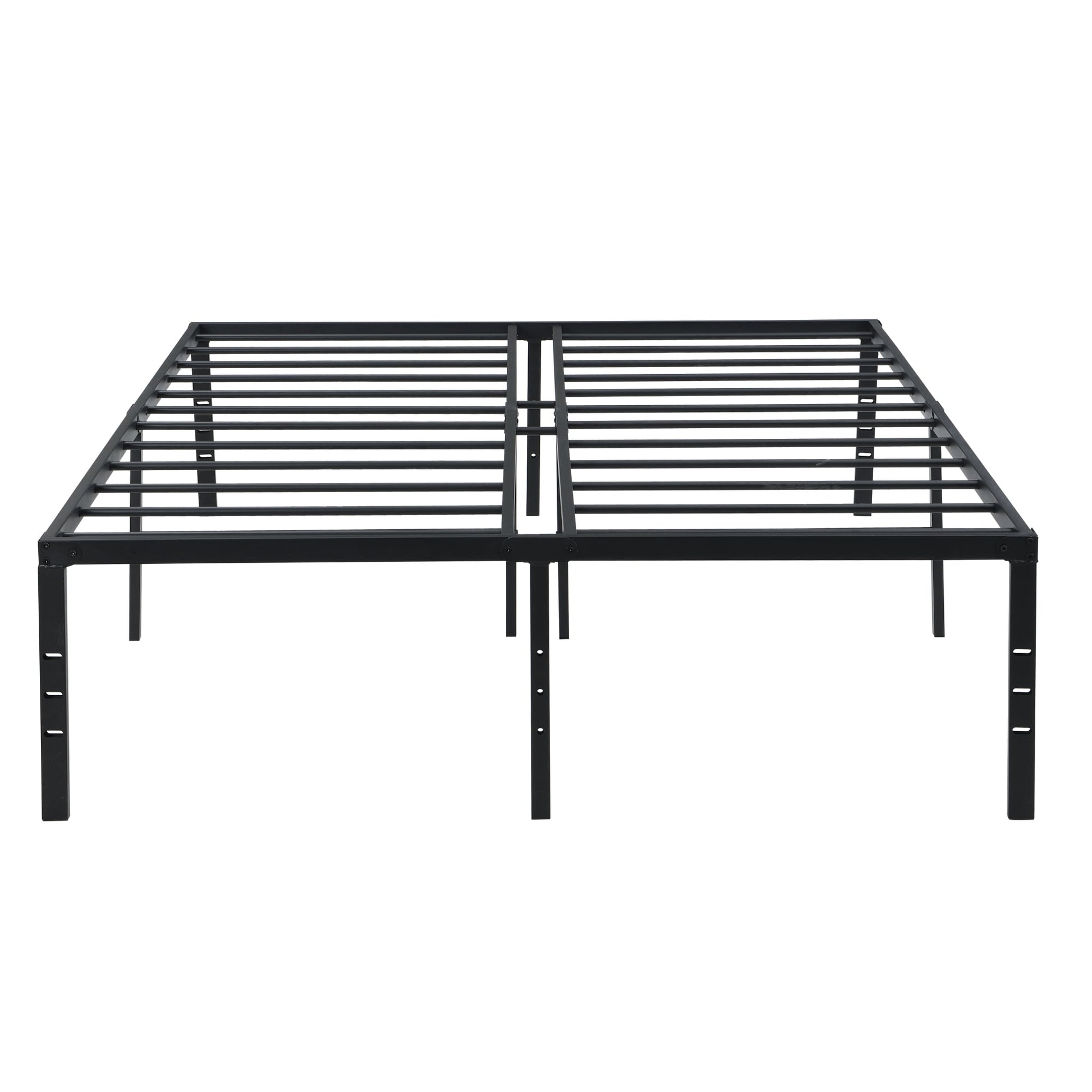 Base de Cama Full de 15.9 Pulgadas, Plataforma de Metal Resistente, FÃ¡cil de Montar, Negro
