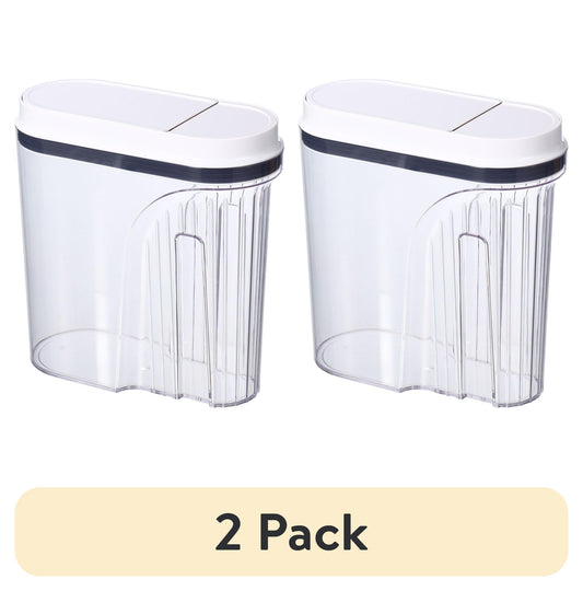 (2 pack) Better Homes & Gardens 19-Cup BPA-Free Airtight Cereal Container with Easy-Grip Handle