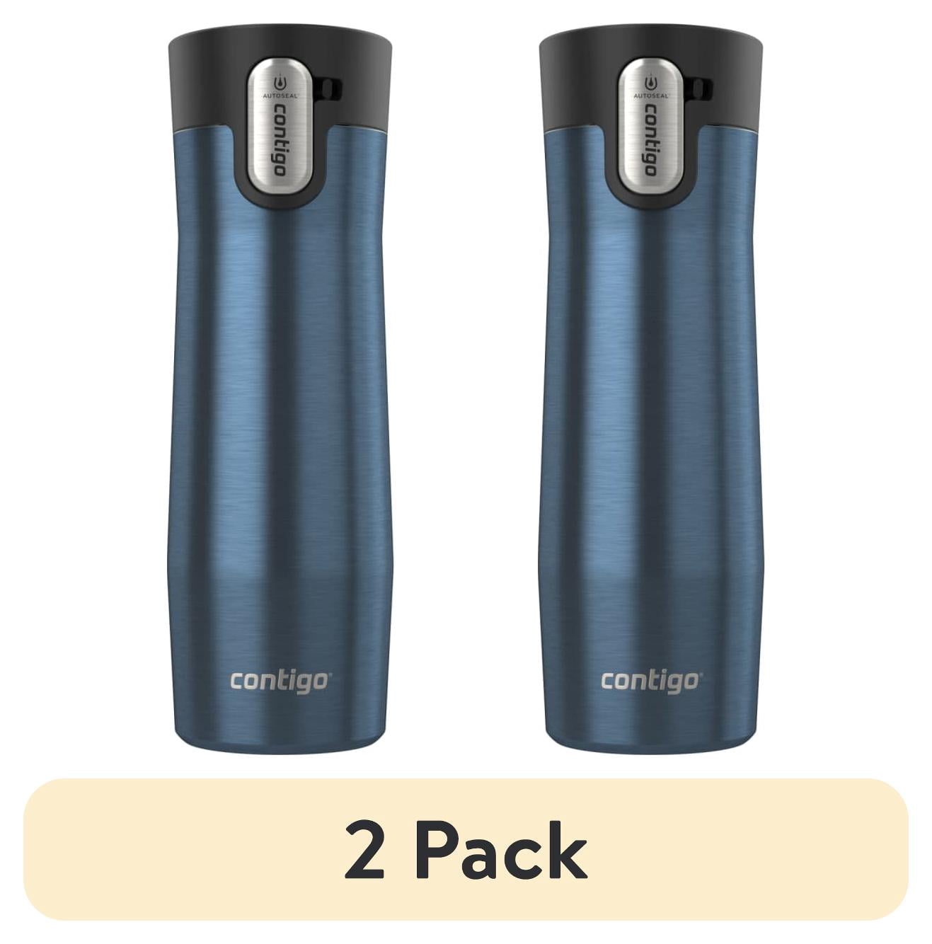 Contigo Taza de Viaje de Acero Inoxidable con Aislamiento Al VacÃ­o AUTOSEAL West Loop con Tapa FÃ¡cil de Limpiar, 20 oz