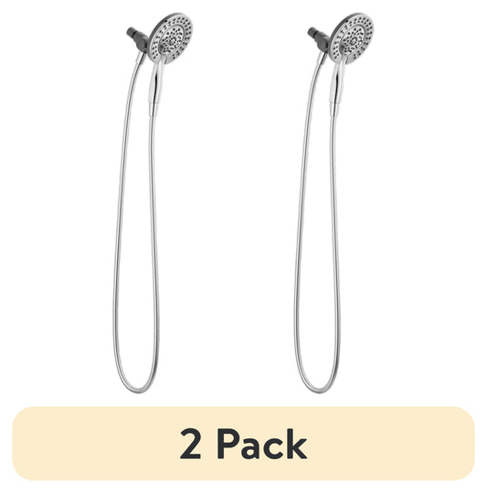 (2 pack) Delta In2ition Dual Shower Head 1.75 GPM 4-Setting 75955