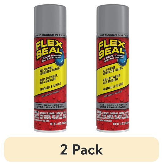 Flex Seal Recubrimiento Sellador de Goma LÃ­quida en Aerosol, 14 oz, Negro