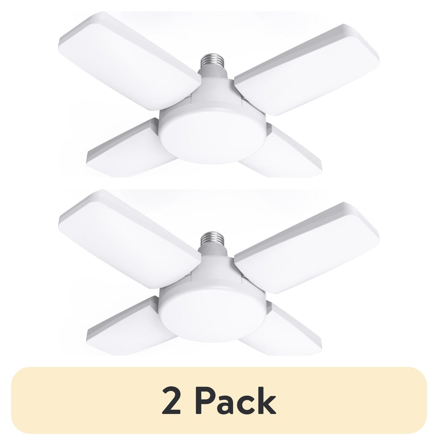 Great Value LED Daylight Garage Light, 6W/30W/60W (Brightness Selectable), E26 Screw-in Base
