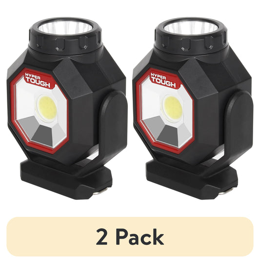 Hyper Tough 500 Lumen Rechargeable LED Compact Work Light