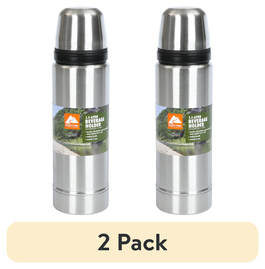 (2 pack) Ozark Trail 1.1 Liter Thermos