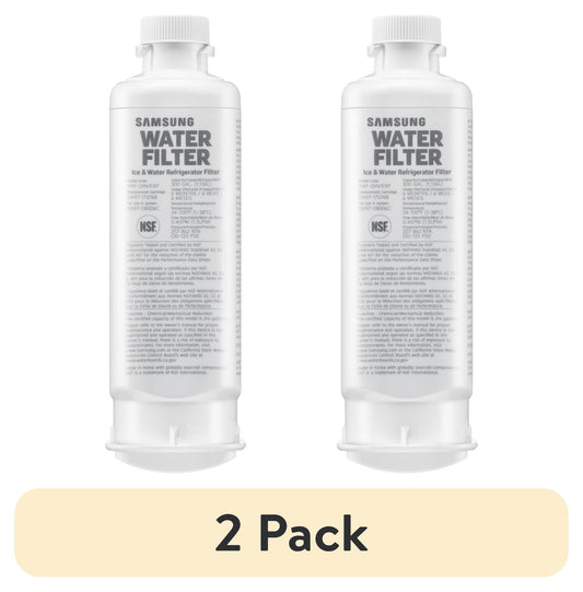 (2 pack) SAMSUNG Genuine HAF-QIN Refrigerator Water Filter (DA29-17376B) - 1 Pack