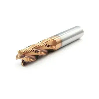 HRC45 4Flutes Tungsten Solide Carbide Roughing End Mills for CNC Router Bit Wood Metal Cutter Mill Tool CNC milling Cutter Shank Dia 1/2 inches(1pc, Shank Dia 1/2")