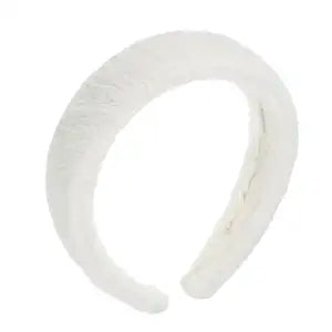 VOCOSTE Fluffy Headband, White