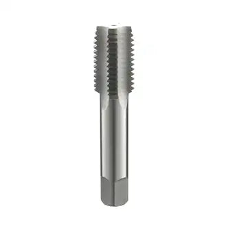 1 1/8-12 Left Hand Straight Flute Thread Tap Machine Tap HSS (High Speed Steel) Threading Tapping Repair Tools DRINYOUNG (1 1/8-12 Left)
