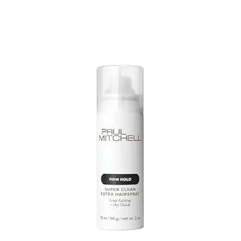 Paul Mitchell Super Clean Extra Hairspray, Long-Lasting, Firm Hold + Dry Finish, For All Hair Types
