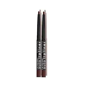 L.A. COLORS Auto Lipliner Pencil, Cocoa CAL568 (Pack of 2)