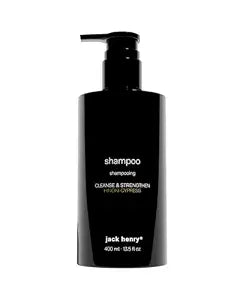 Jack Henry Creamy Shampoo for Men, Supergreens Keratin and Peptide, 13.5 oz