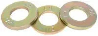 5/8" L-9 (Grade 9) SAE Tension Flatwasher Alloy Zinc-Yellow RoHS Compliant (Made in USA) (Quantity: 50 pcs) - Inside Diameter: 5/8" inches