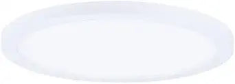 Maxim Lighting Wafer 5" Surface Mount | White Finish | White Polycarbote Shade | Transitional Surface Mount | Ideal for Bedrooms, Hallways & Entryways | Dimmable Wet Rated | 58711WTWT