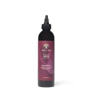 As I Am Onion Shampoo - 8 oz - with Red Onion, Ceramides & Isoquercetin - Helps Support Healthy Hair Growth