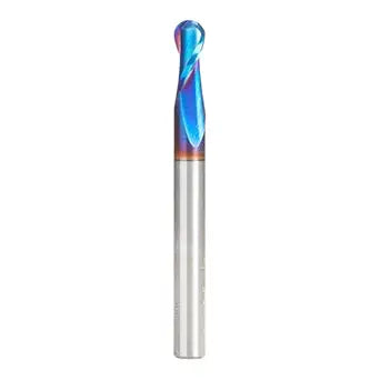 Amana Tool Solid Carbide Spektra Extreme Tool Life Up-Cut Spiral Ball Nose Router Bits, 46426-K 1/8 R x 1/4 D x 1/2 CH x 1/4 SHK x 2-1/2 Inch L x 2 Fl
