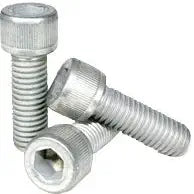 Socket Head Cap Screw, 5/16-18 x 5/8", Alloy Steel, Mechanical Zinc, Hex Socket (Quantity: 100) Coarse Thread, 5/16 inch Hexagonal Allen Bolt, Length: 5/8 inch, Full Thread