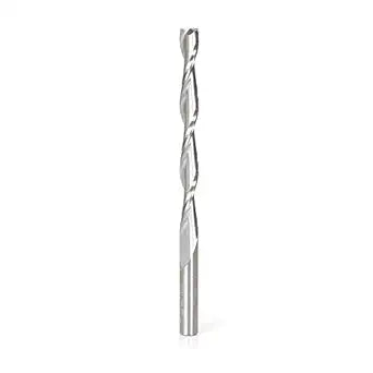 Amana Tool - 46277 Solid Carbide CNC Foam Cutting Up-Cut Square End Spiral 3/8 Dia x 4 x 3