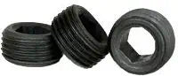 Socket Jam Screw, 1/4-20 x 1/8", Alloy Steel, Black Oxide, Hex Socket (Quantity: 100) Coarse Thread, 1/4 inch Grub/Blind/Allen/Headless Screw, Length: 1/8 inch