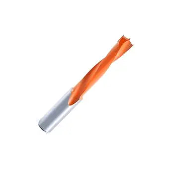 Amana Tool - 302008 Carbide Tipped Brad Pt. Boring Bit L/H 8mm Dia x 77mm Long x 10mm Sh