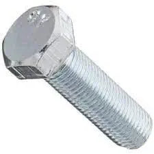 5/16 x 1/2 Hex Machine Bolt A307 Grade A Steel (Quantity: 200) Zinc Steel, Coarse Thread, Fully Threaded, 5/16-18 x 1/2"