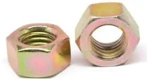 M20-2.50 Finished Hex Nuts/Metric Class 10 Steel/Zinc Yellow Plating DIN 934 (Quantity: 20)