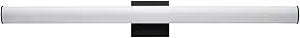 Maxim Lighting Rail 36" Bath Vanity Light | Black Aluminum Finish | Transitional Indoor Light Fixture | Ideal for Bathrooms & Powder Rooms | Dimmable Damp Rated | Home Decor Light Fixture | 52104BK