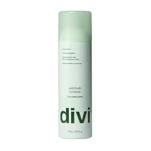 divi Soft Finish Hairspray, 24-Hr Flexible Hold Hair Spray, 9 fl oz