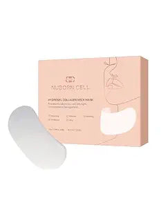 NUBORN CELL Hydrogel Collagen Neck Mask, Hyaluronic Acid 5-Pack