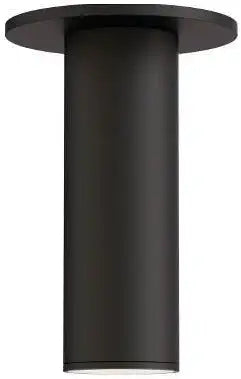 Maxim Lighting Calibro 7.5" 1-Light Flush Mount | Architectural Bronze Finish | Glass Shade | Transitional Flush Mount | Ideal for Bedrooms, Hallways & Entryways | Dimmable Damp Rated | 86430ABZ