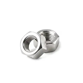 1/2''-13 (10 Pack) Stainless Hex Nuts, 304 Stainless Steel(18-8) Bright Finish Full Thread Anti Corrosion Coarse Commercial Grade Hardware for Boats, Dock, Car