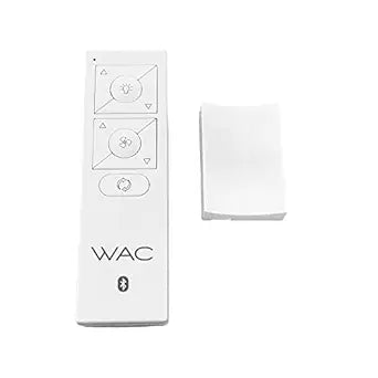 6-Speed Ceiling Fan Wireless Bluetooth Remote Control Wall Cradle in White