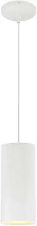 Access Lighting 29001LEDDLP-MWH-C Pilson Pendant, 1-Light 10 Watts, Matte White