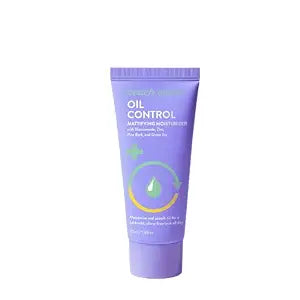 Peach Slices - Oil Control Mattifying Moisturizer (1.69 oz) - Moisturize & Absorb Oil - Balanced & Shine-Free - Niacinamide, Zinc, Pine Bark, Green Tea - Vegan, Cruelty Free, Korean Skin Care & Beauty