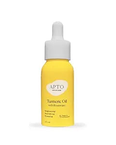 APTO Turmeric Oil w/Rosemary: Brightening & Moisturizing Facial Oil for Skin that's Glassy, Plump & Glowing, 2 fl. oz.