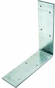 Simpson Strong-Tie Hardware Bracket A44 - 12-Gauge Galvanized Corner Mount - 4.56 in.