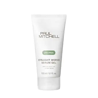 Paul Mitchell Straight Works Hair Gel, Smoothing Styler, Adds Shine for Frizzy Hair