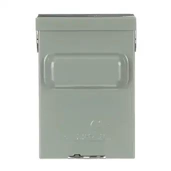 Midwest 30A Weatherproof Fused AC Disconnect Switch  240V  1 Phase
