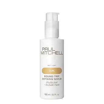 Paul Mitchell Round Trip Defining Serum, Flexible Hold, Touchable Finish, For Curly + Wavy Hair