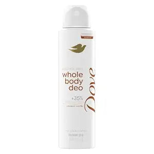 Dove Coconut Vanilla Alcohol-Free Whole Body Deodorant Spray, 4 oz