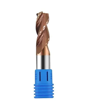 1/2in Solid Carbide Corner Radius End Mill for Aluminum,37 Degree Helix-0.060" Corner Radius,3 Flutes, ZRN Coated Bits Tool for Aluminum and Other Non-Ferrous Materials