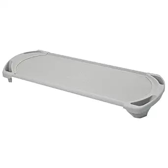 Angeles SpaceLine Daycare Cots for Kids, Kids Toddler Stackable Sleeping Cot for Preschool and Classroom, Standard Size, Single, Gray