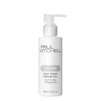 Paul Mitchell Fast Form Styling Cream Gel, Soft Hold, Faster Styling + Manageability, For All Hair Types