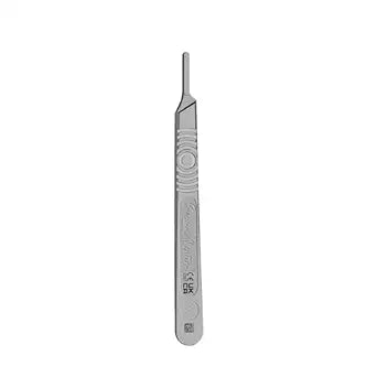 Swann Morton Scalpel Handle No. 3 - Stainless Steel Dermaplane Blade Handle