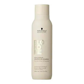 BlondMe Bond Repair Brightening Shampoo for Blonde Hair | Removes Build-Up and Impurities | Repairs, Hydrates, & Brightens Blonde, Lightened, & Grey Hair