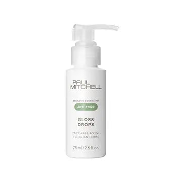 Paul Mitchell Gloss Drops Shine Serum, Frizz-Free Polish, Brilliant Shine, For Medium To Coarse Hair