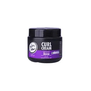 Rolda Curl Cream - Curly Hair Products for Men - Anti Frizz Curl Defining Cream with Oil Blend - Hydrates, Enhances Shine & Texture - Nourishes & Softens Strands - Non-Greasy & Lightweight (8.81 oz)