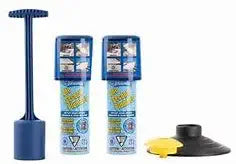 Combo Kit Pack, Instant drain opener, clog remover & cleaner for toilets, bathtub, double sinks, and septic-safe