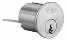 Yale 1109-Para-626 Standard Rim Cylinder for Exit Devices and Trim with 2 Key Blanks